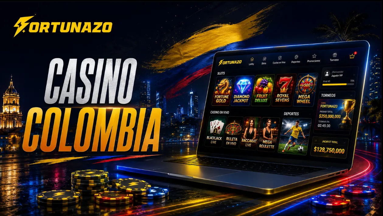 Fortunazo Colombia para Casino Apuestas y Retiros desde el Perfil