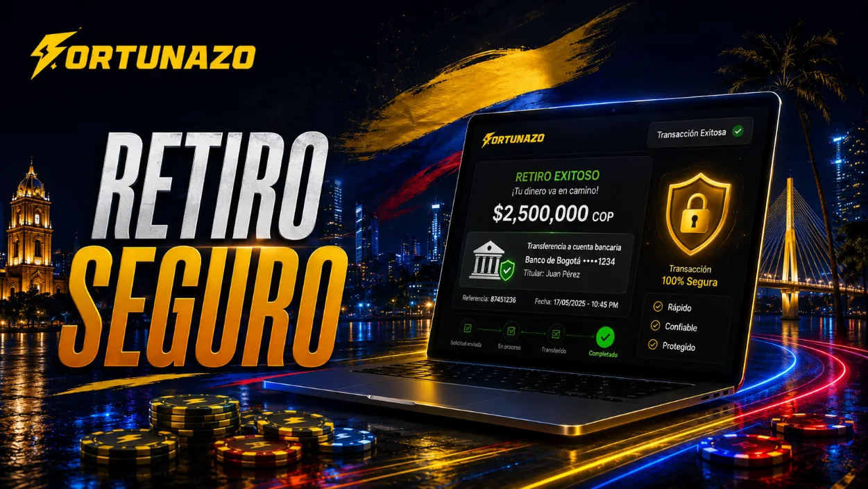 Retiro de ganancias en Fortunazo Colombia